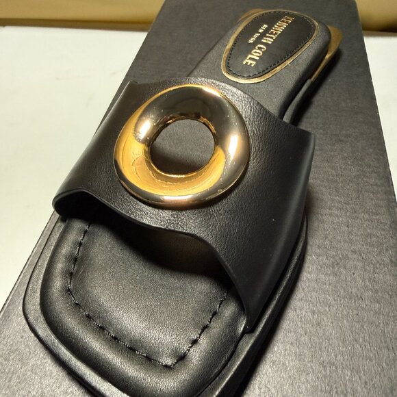 Kenneth Cole New York Asher Women's Dress Sandals Black Size 5 NEW - Picture 2 of 9